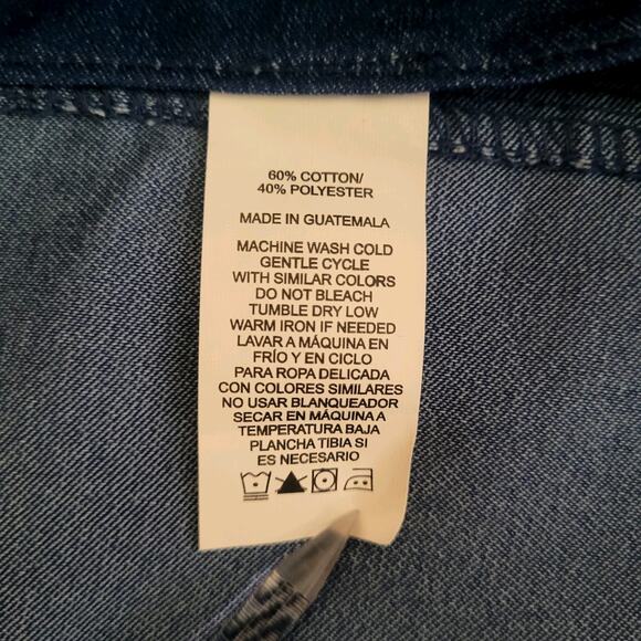 One‎ Up Womens Dark Blue Stretchy Vest Medium 90s Inspired Festival Western NWT - Picture 5 of 8